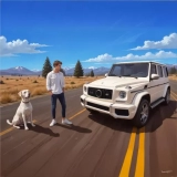 G Wagon City Driver game cover